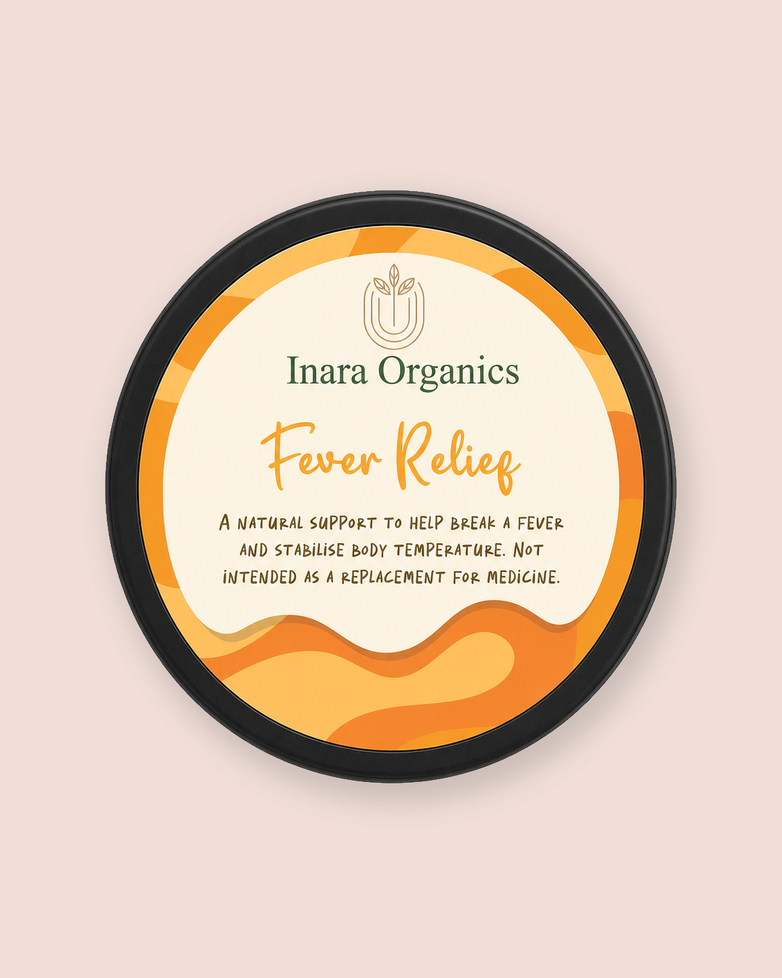 Inara Organics Fever Relief: fever comfort balm for babies and kids