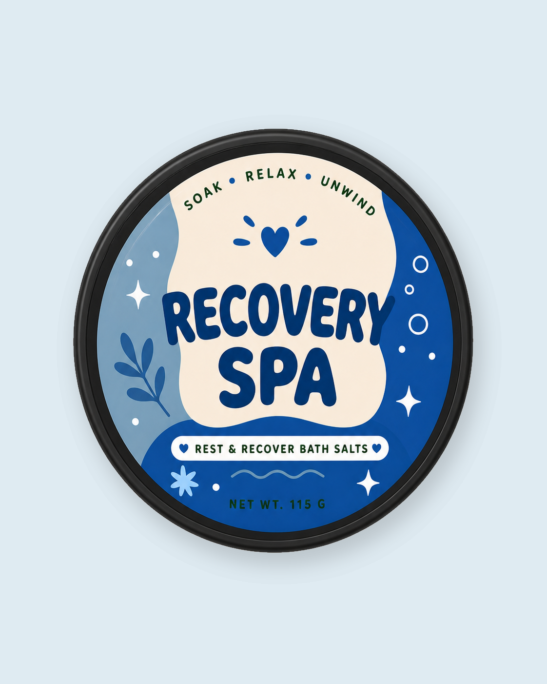 Inara Organics Recovery Spa: muscle and joint recovery bath salts